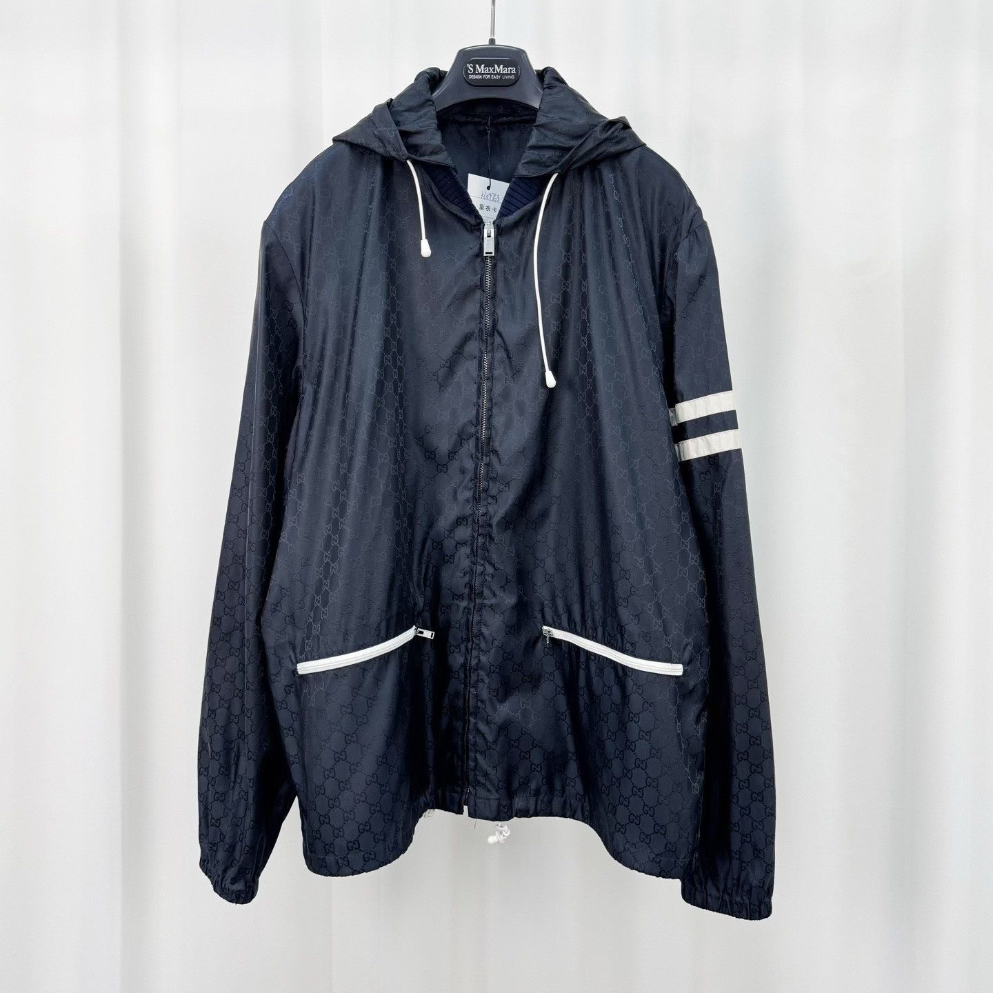Gucci Gucci GG Monogram Hooded Zip Jacket Size 54 Size US L / EU 52-54 / 3 - 2 Thumbnail