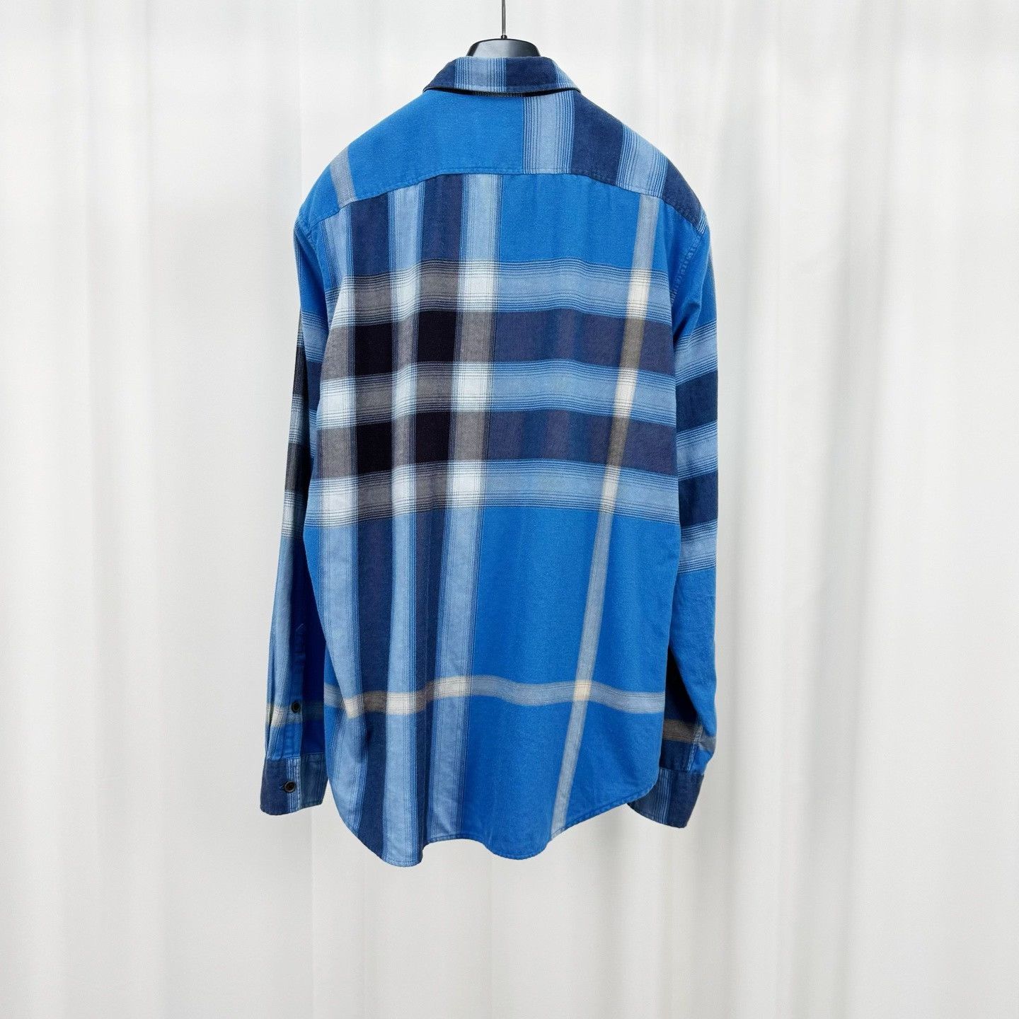 Burberry Burberry Brit Blue Check Button Up Shirt M Size US M / EU 48-50 / 2 - 3 Thumbnail