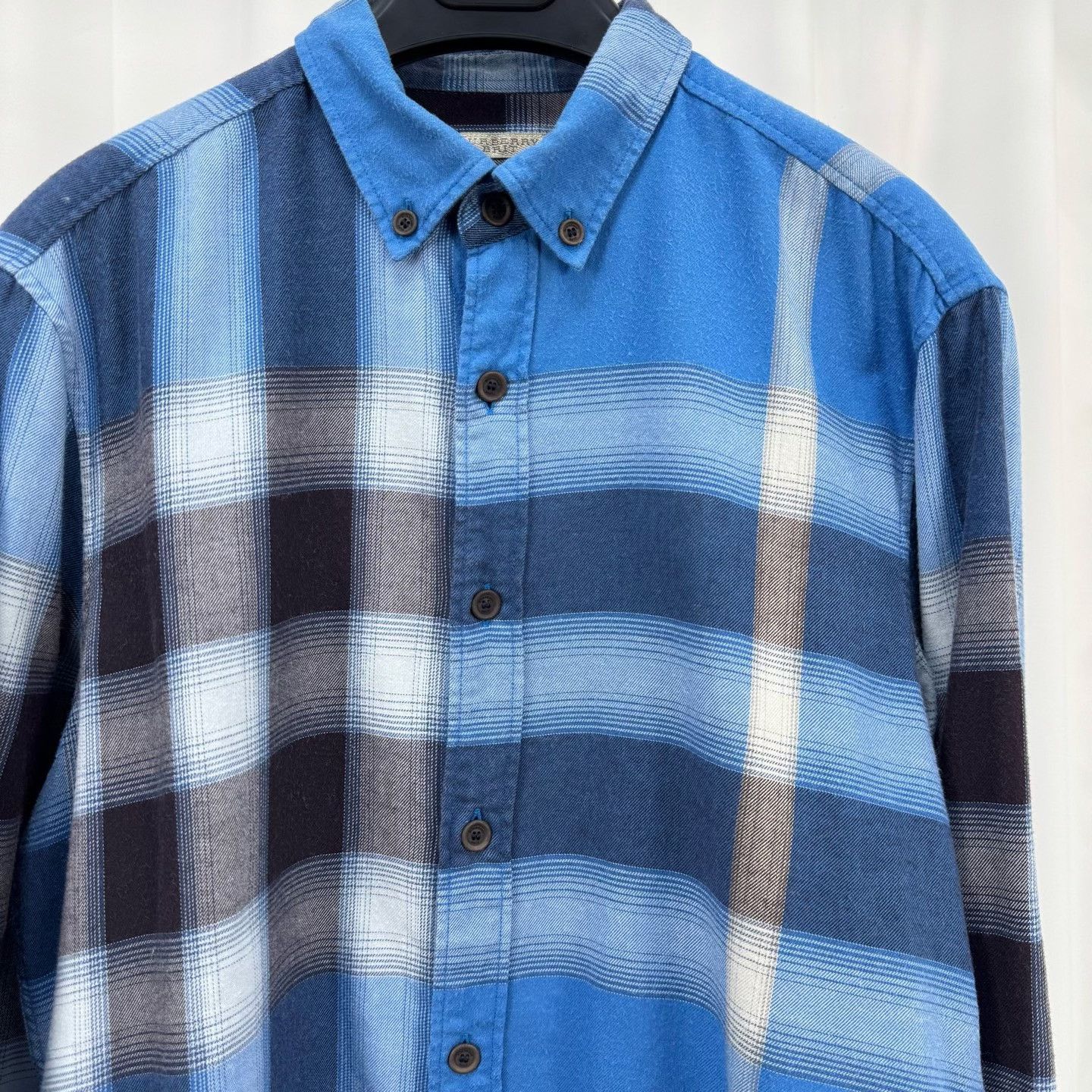Burberry Burberry Brit Blue Check Button Up Shirt M Size US M / EU 48-50 / 2 - 4 Thumbnail
