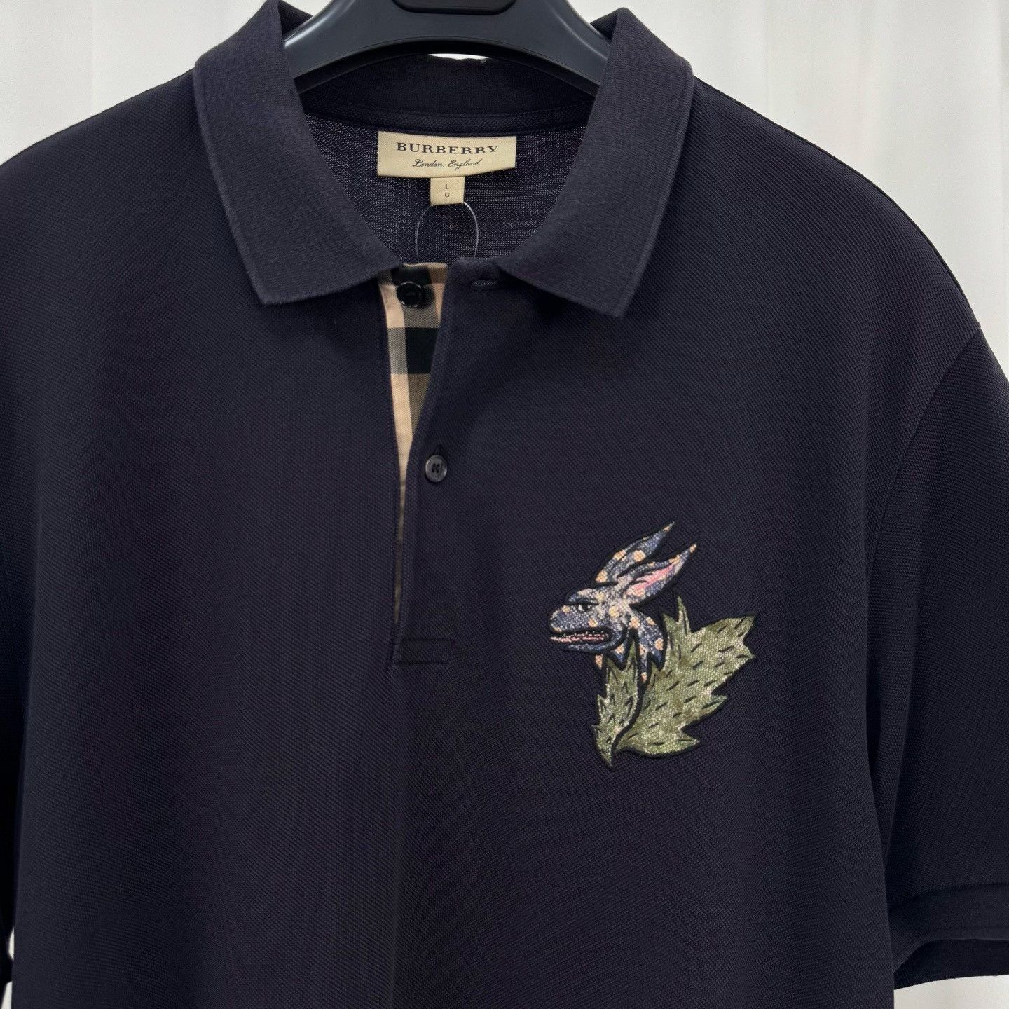 Burberry Burberry Monster Embroidery Polo Shirt L Size US L / EU 52-54 / 3 - 4 Thumbnail