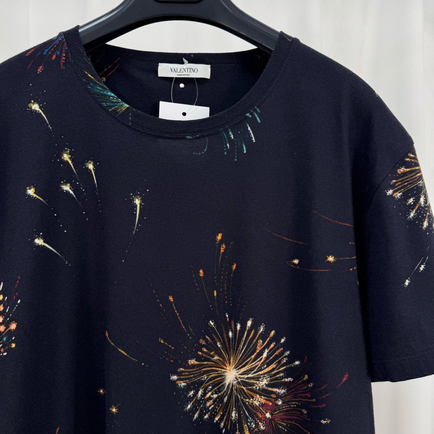 Valentino Valentino Firework Print T-Shirt Size M Size US M / EU 48-50 / 2 - 4 Thumbnail
