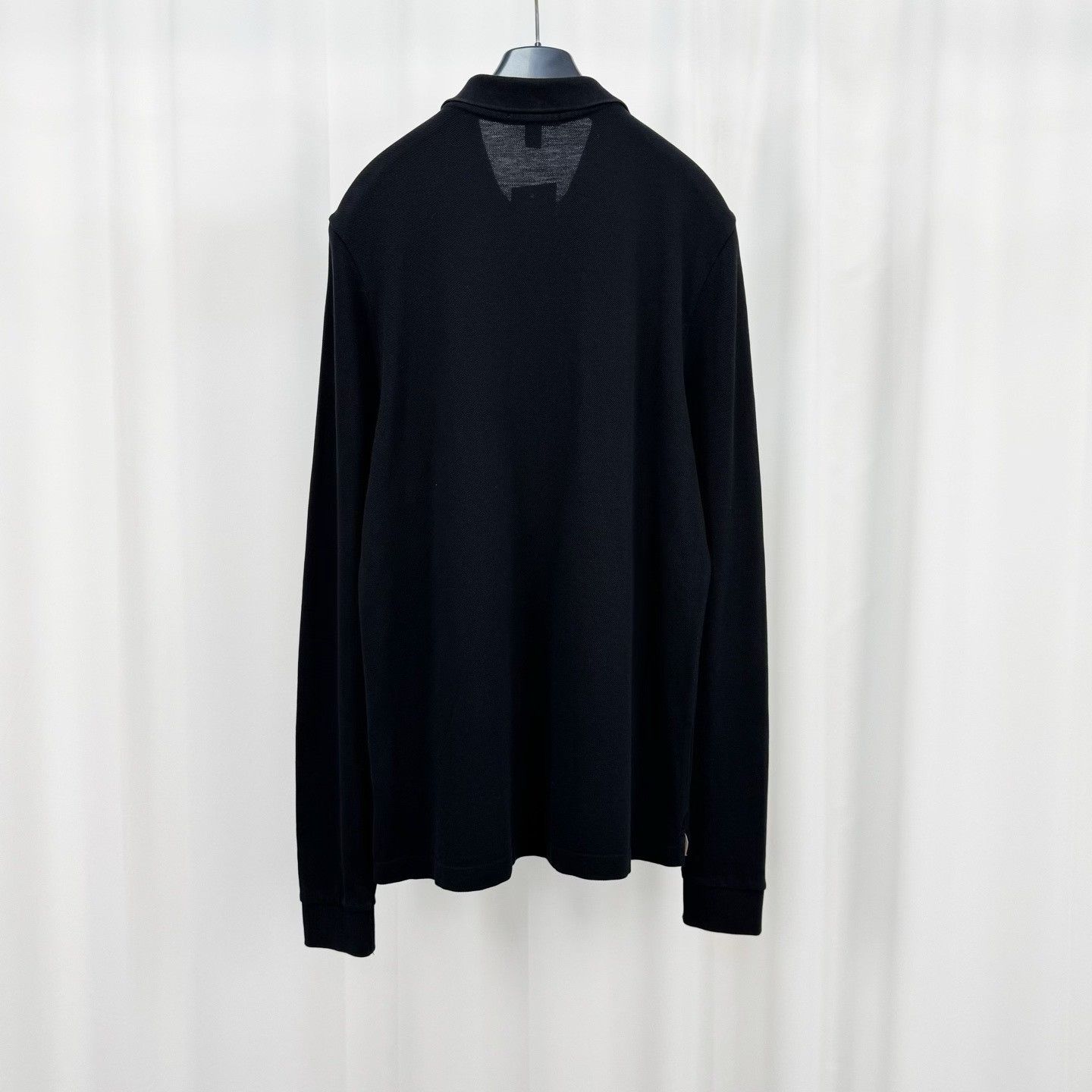 Burberry Burberry Embroidered Logo Long Sleeve Polo Size L Size US L / EU 52-54 / 3 - 3 Thumbnail