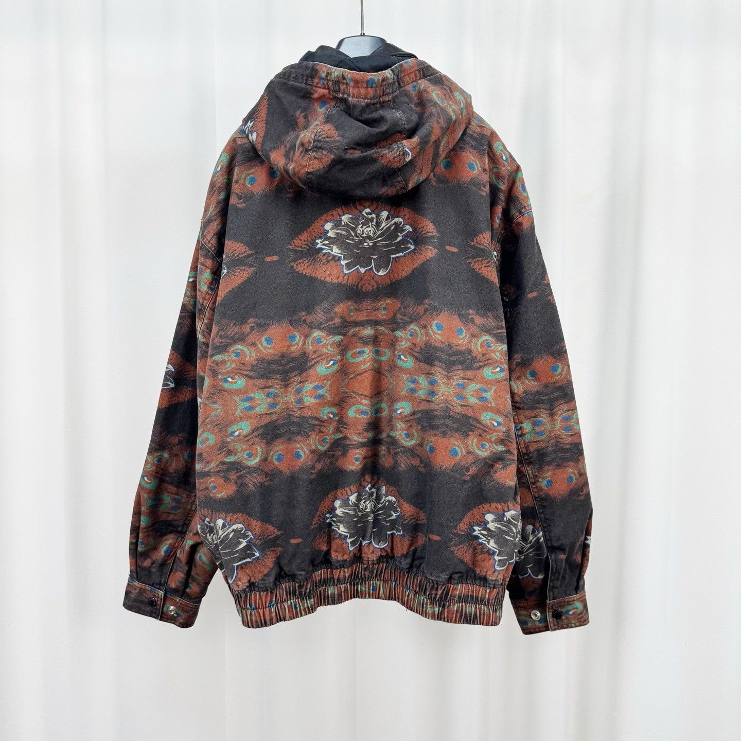 Supreme Supreme Peacock Leather Collar Work Jacket L Size US L / EU 52-54 / 3 - 3 Thumbnail