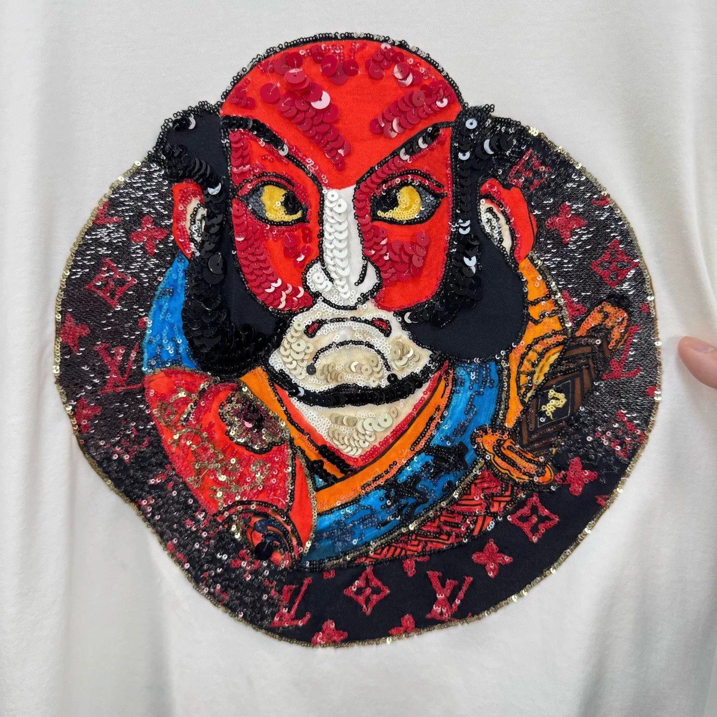 Louis Vuitton Louis Vuitton Sequin Kabuki T-Shirt Size L Size US L / EU 52-54 / 3 - 6 Thumbnail