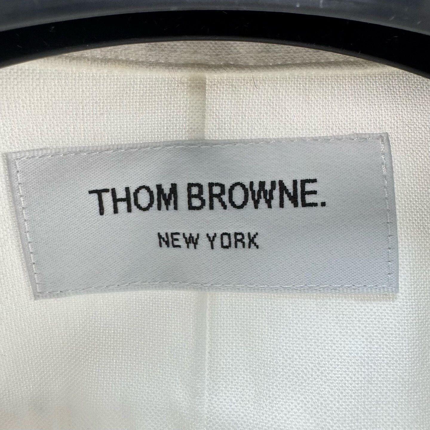 Thom Browne Thom Browne Oxford Grosgrain Placket Shirt Size 0 Size US XS / EU 42 / 0 - 8 Thumbnail