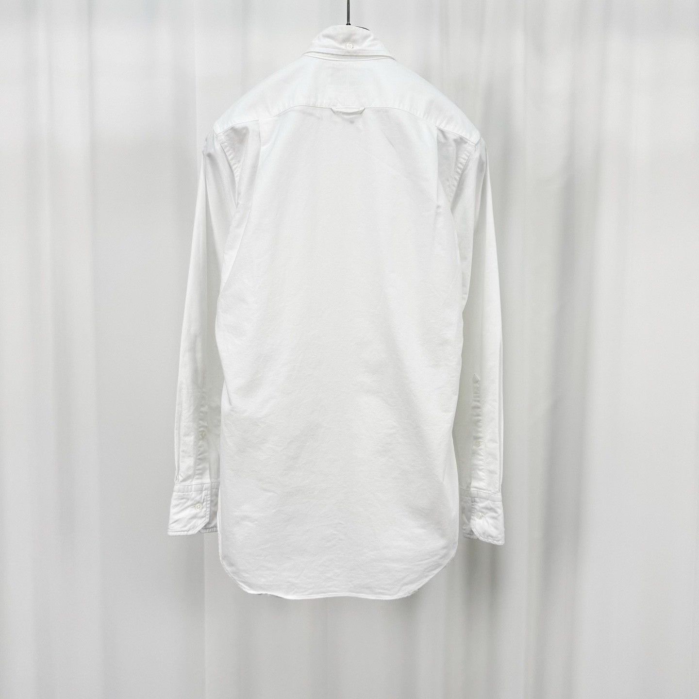 Thom Browne Thom Browne Oxford Grosgrain Placket Shirt Size 0 Size US XS / EU 42 / 0 - 3 Thumbnail