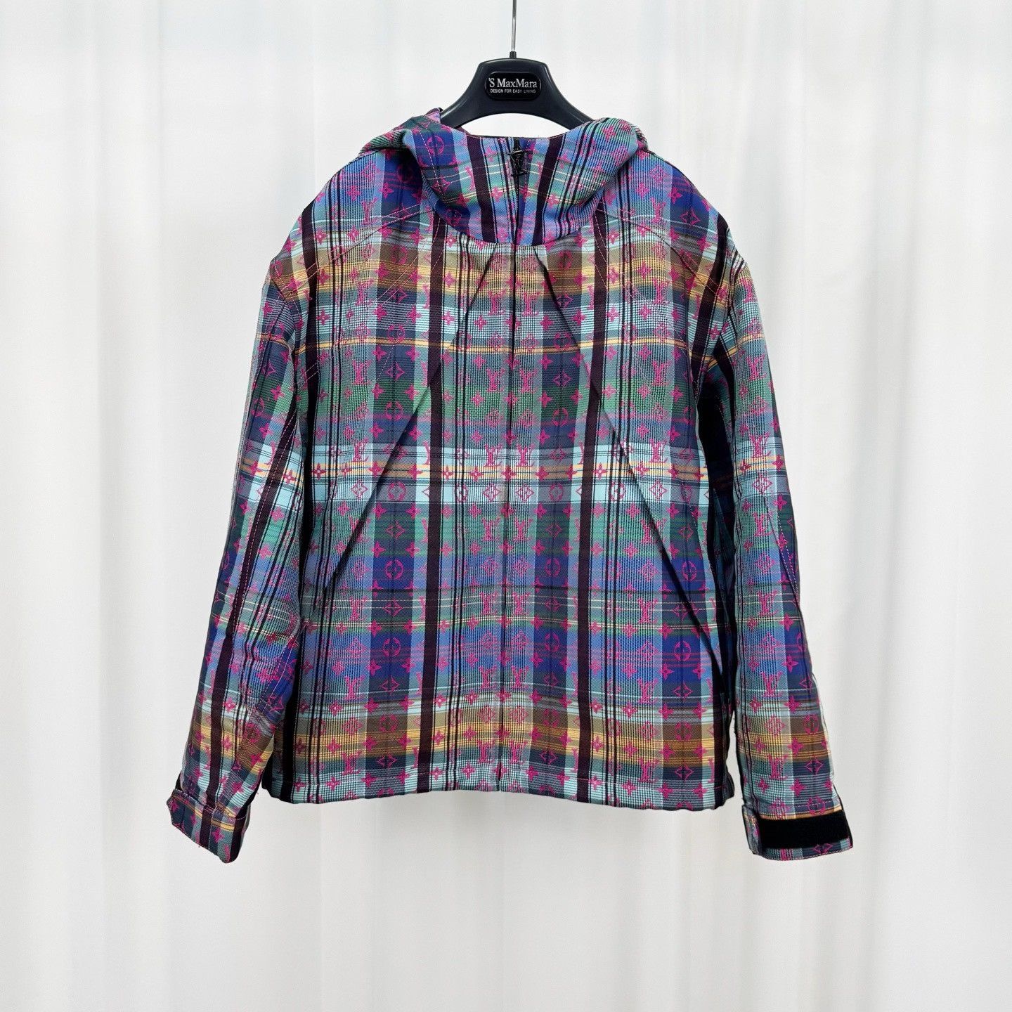 Louis Vuitton Louis Vuitton Monogram Plaid Hooded Jacket EU 44 Size US S / EU 44-46 / 1 - 2 Thumbnail