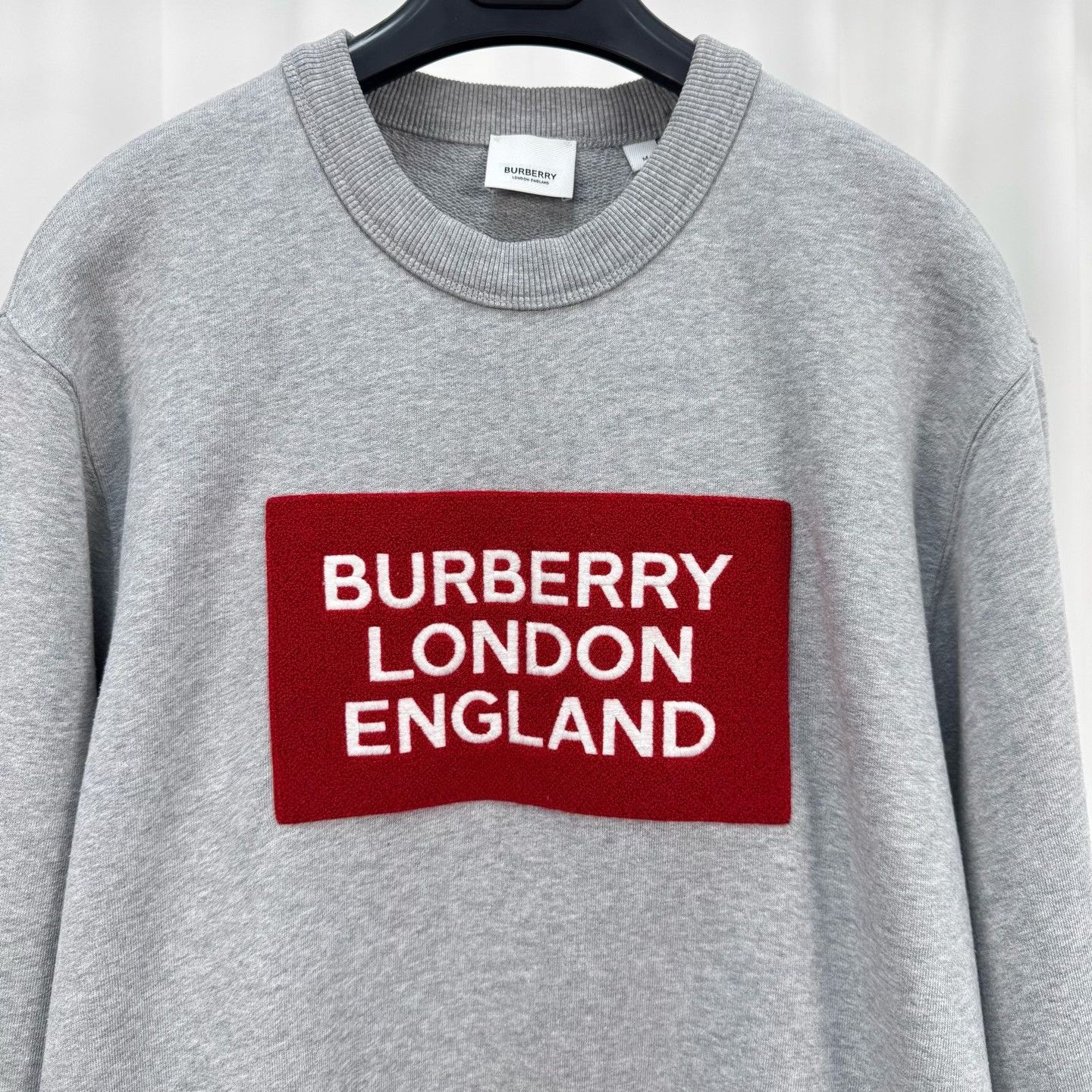 Burberry Burberry Towel Logo Embroidered Sweatshirt Size M Size US M / EU 48-50 / 2 - 4 Thumbnail