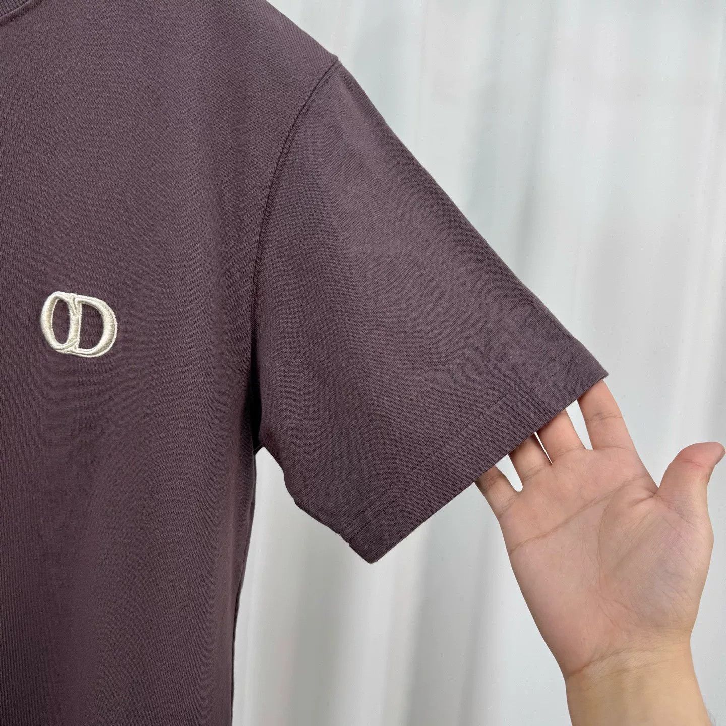 Dior Dior CD Embroidered Logo T-Shirt Size M Size US M / EU 48-50 / 2 - 5 Thumbnail