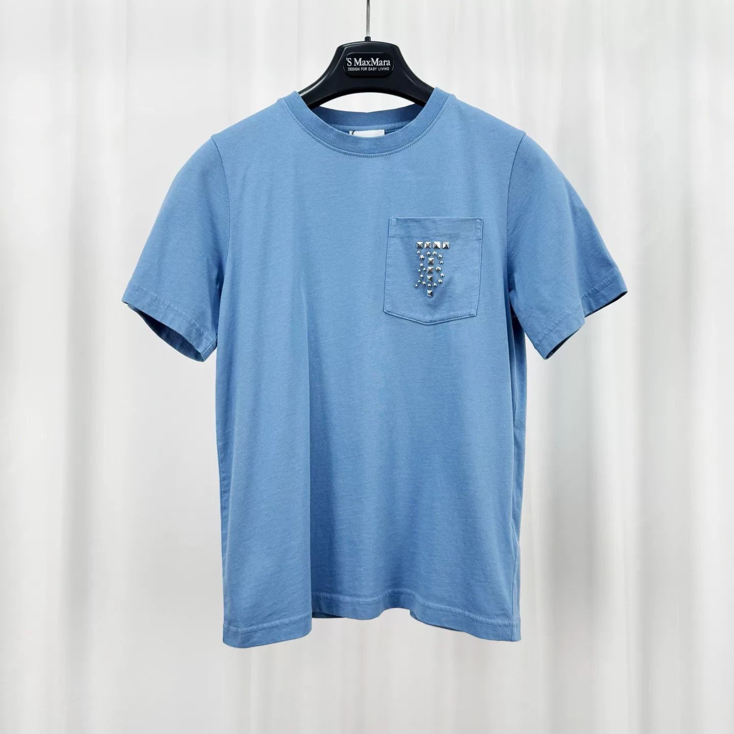 Burberry Burberry Studded TB Logo Pocket T-Shirt 12Y Size US XXS / EU 40 - 2 Thumbnail