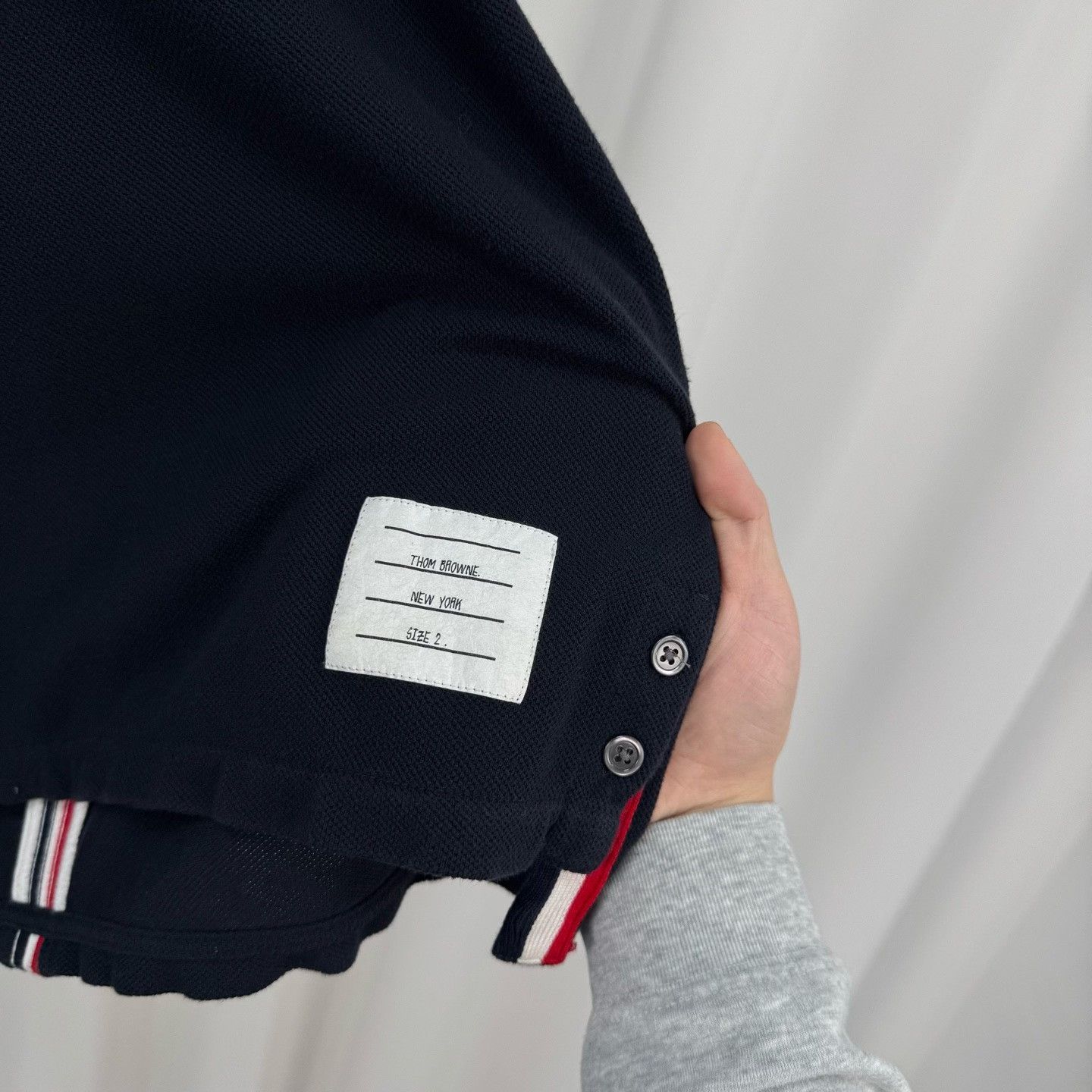 Thom Browne Thom Browne Tricolor Stripe T-Shirt Size 2 Size US M / EU 48-50 / 2 - 6 Thumbnail