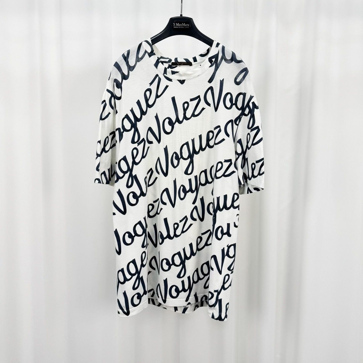 Louis Vuitton Louis Vuitton Volez Voguez Voyagez Script T-Shirt XL Size US XL / EU 56 / 4 - 2 Thumbnail