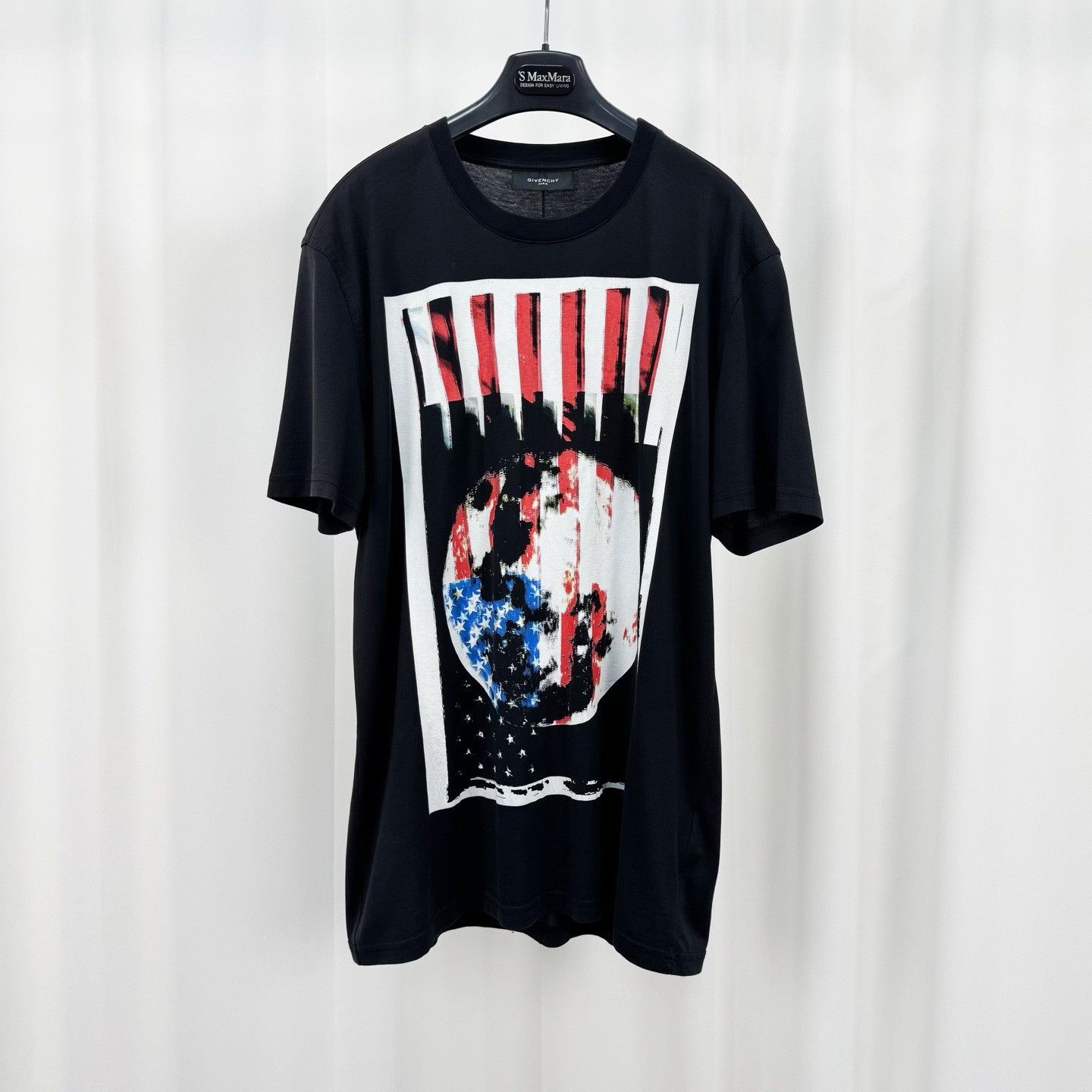Givenchy Givenchy Flag Graphic Print T-Shirt Size XL Size US XL / EU 56 / 4 - 2 Thumbnail