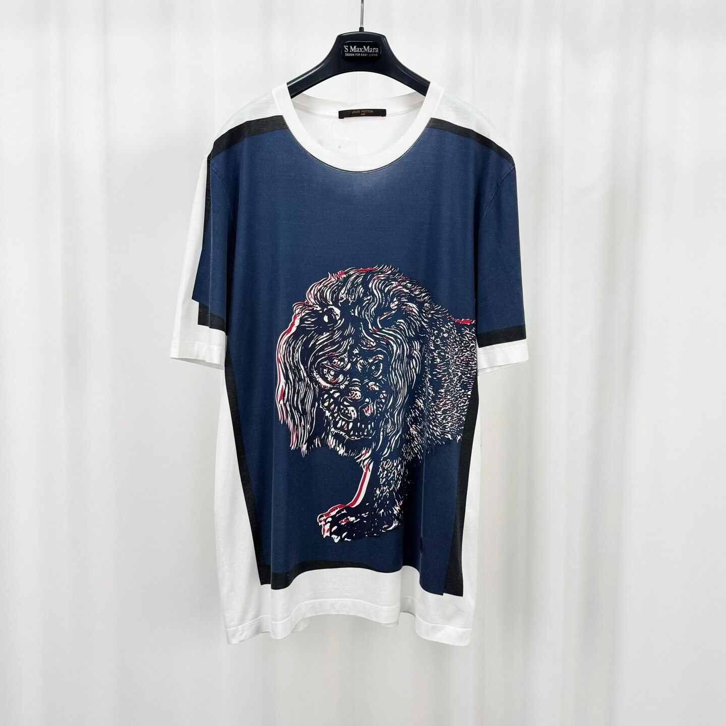 Louis Vuitton Louis Vuitton Lion Graphic Short Sleeve T-Shirt XL Size US XL / EU 56 / 4 - 2 Thumbnail