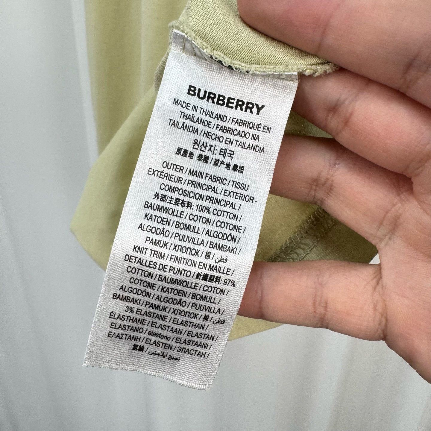 Burberry Burberry Logo Print T-Shirt M Size US M / EU 48-50 / 2 - 7 Thumbnail
