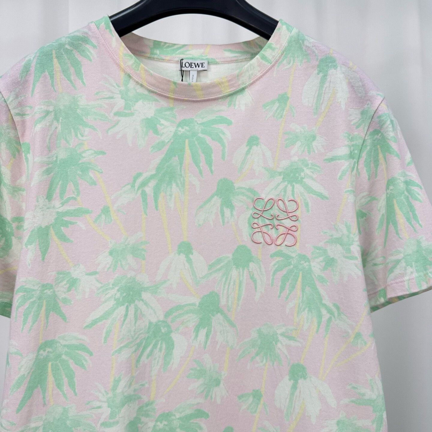 Loewe Loewe Palm Tree Print Anagram Logo T-Shirt L Size US L / EU 52-54 / 3 - 4 Thumbnail