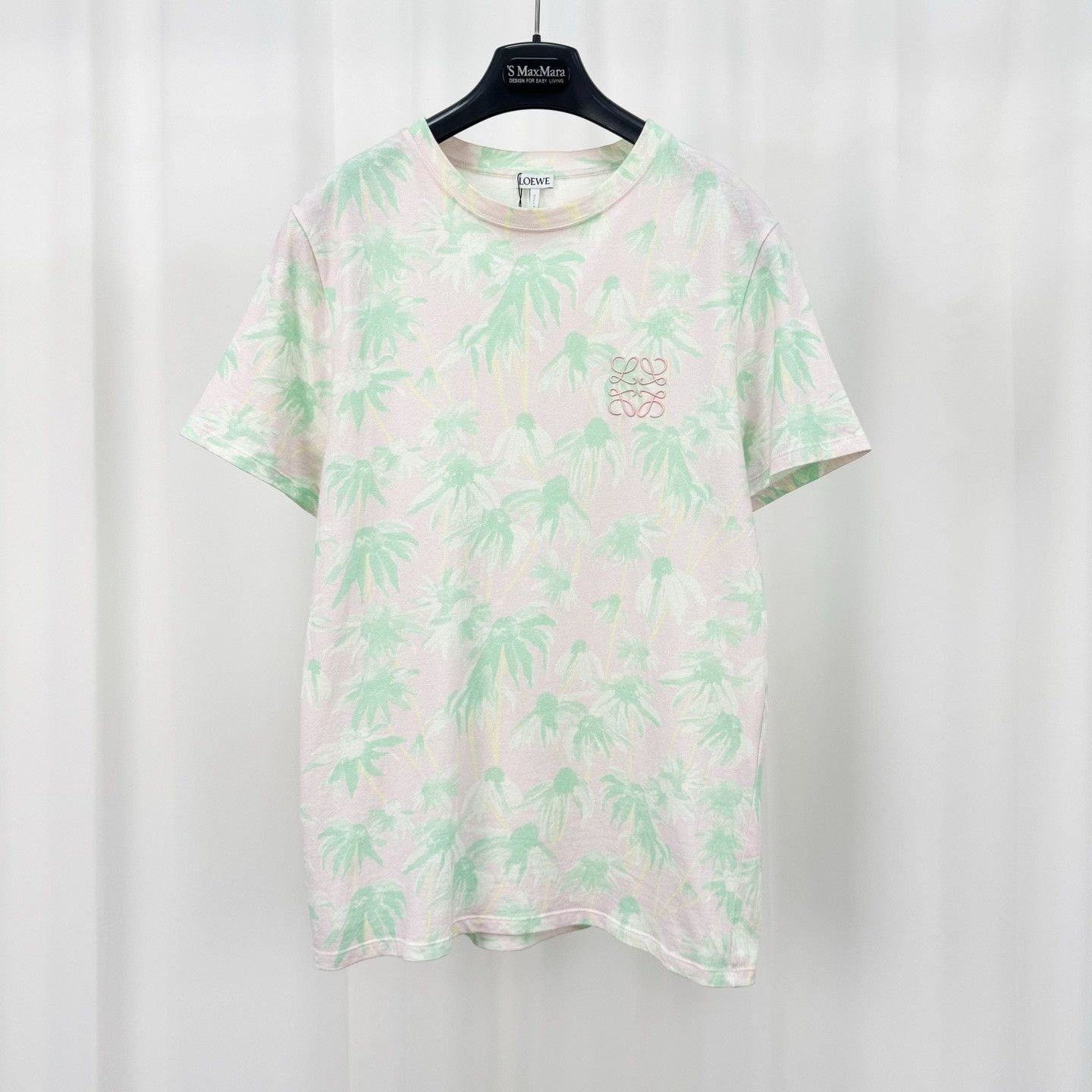 Loewe Loewe Palm Tree Print Anagram Logo T-Shirt L Size US L / EU 52-54 / 3 - 2 Thumbnail