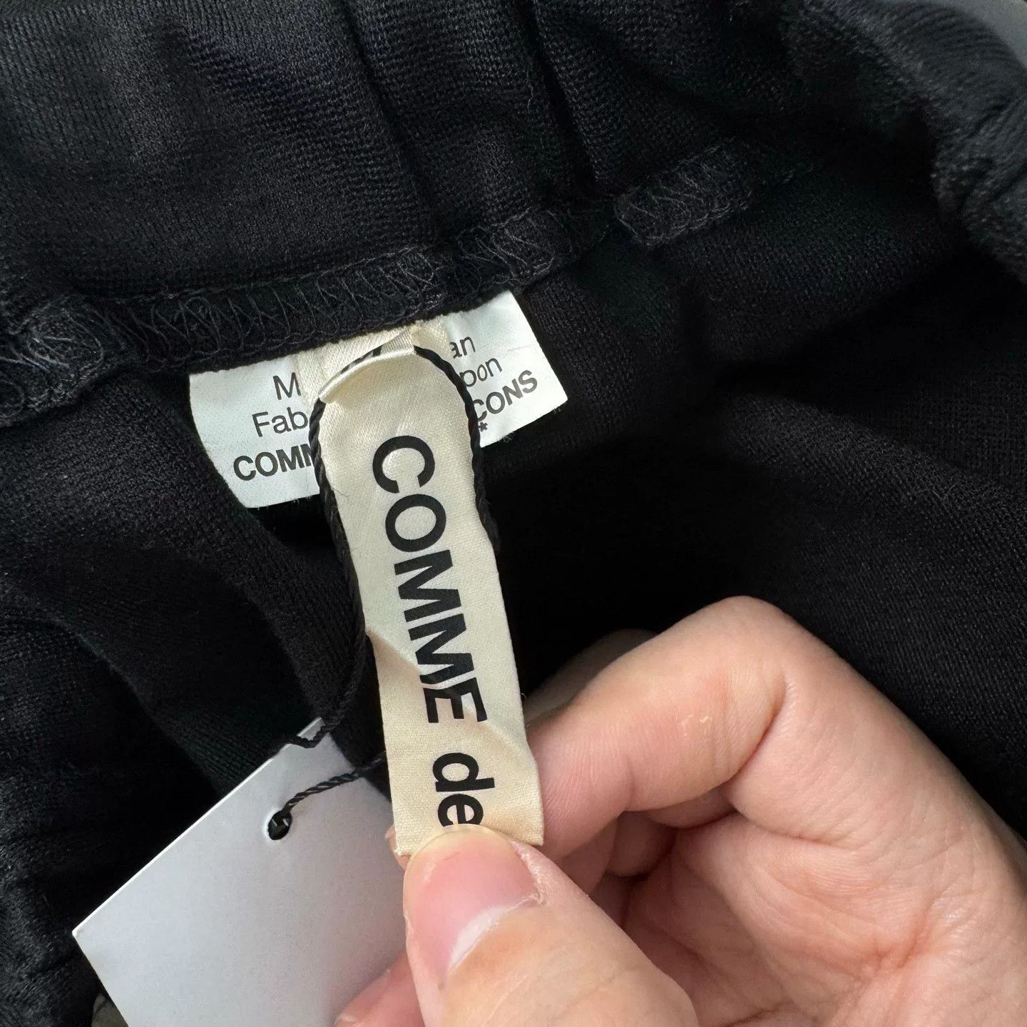 Comme des Garcons Comme des Garcons Black Drop Crotch Pants Size M Size US 32 / EU 48 - 6 Thumbnail