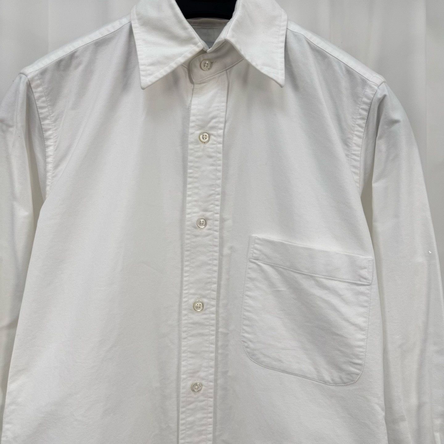Thom Browne Thom Browne Classic White Oxford Shirt Size 0 Size US XS / EU 42 / 0 - 4 Thumbnail