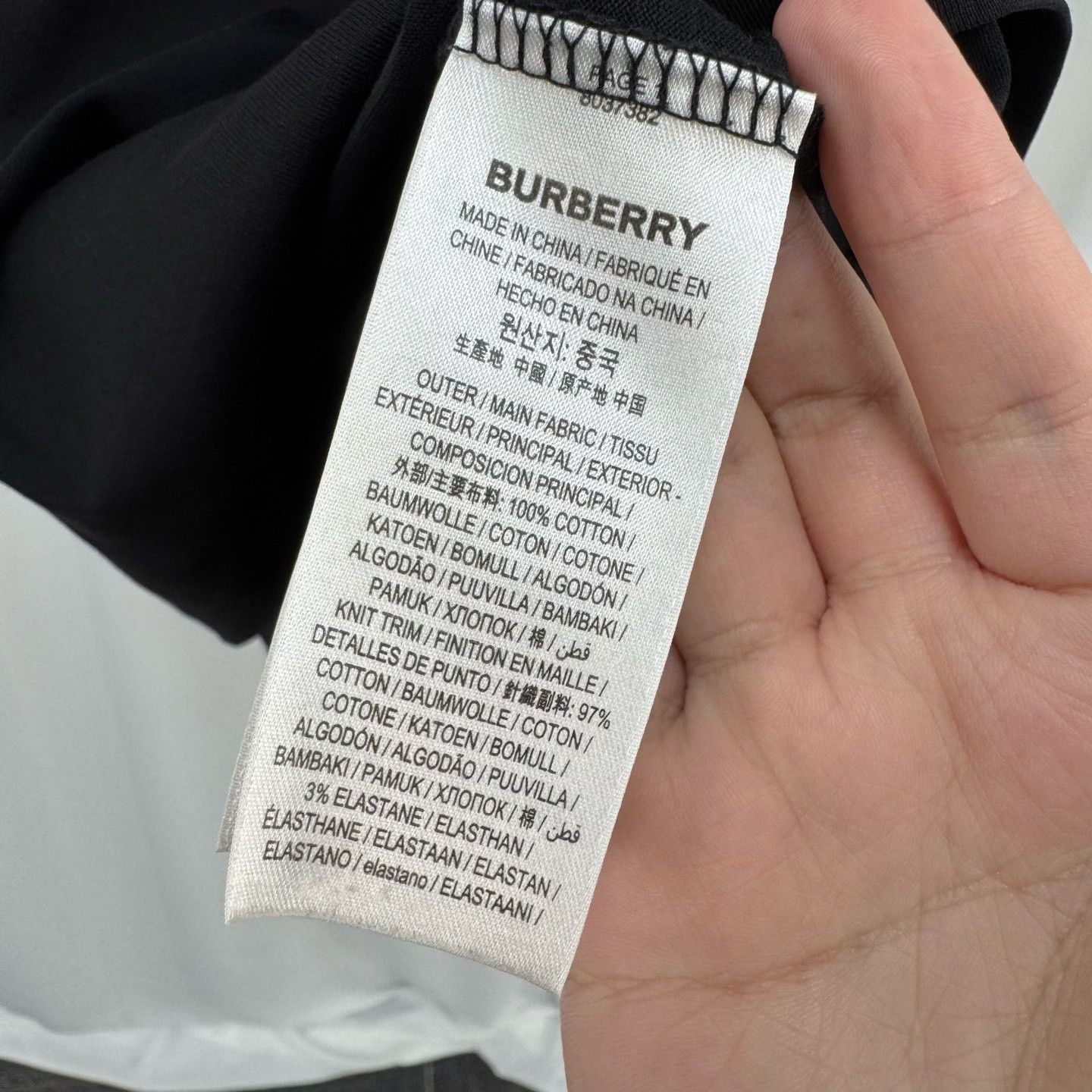 Burberry Burberry Side Logo Print T-Shirt S Size US S / EU 44-46 / 1 - 6 Thumbnail