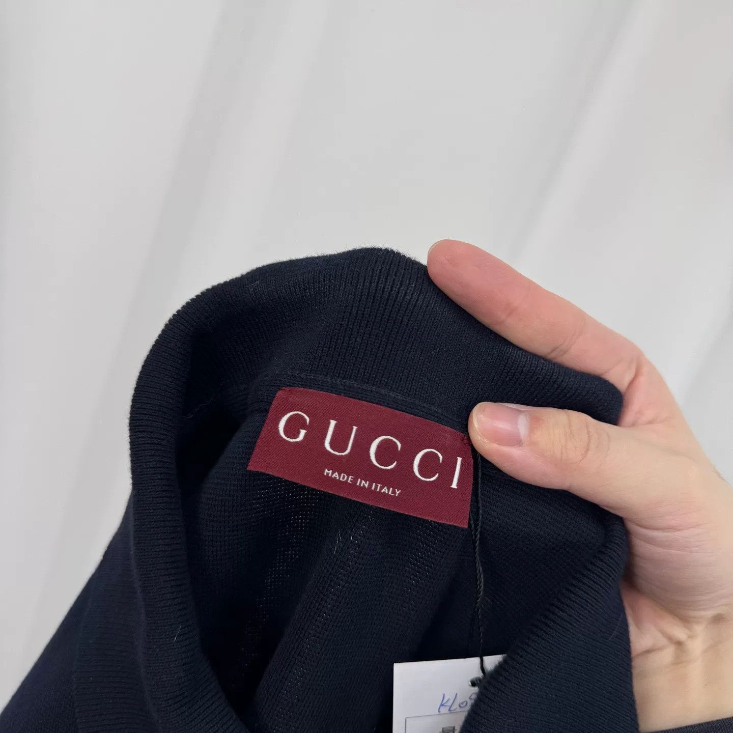 Gucci Gucci Web Stripe Knit Polo Shirt S Size US S / EU 44-46 / 1 - 6 Thumbnail