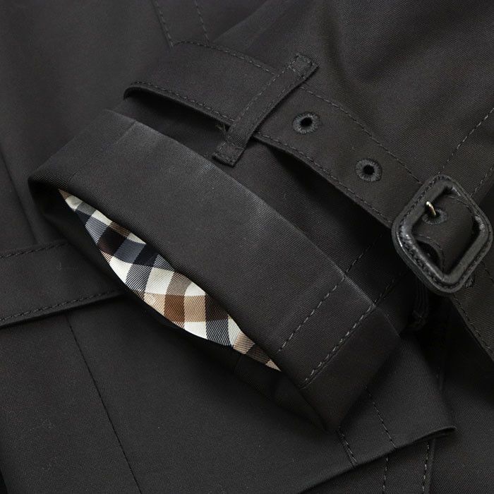 Aquascutum Aquascutum Aquascutum Cotton Blend Trench Coat Textile Outerwear DUTY FREE for USA Size ONE SIZE - 6 Thumbnail