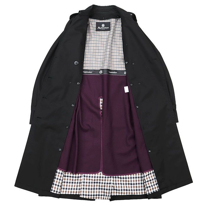 Aquascutum Aquascutum Aquascutum Cotton Blend Trench Coat Textile Outerwear DUTY FREE for USA Size ONE SIZE - 9 Thumbnail