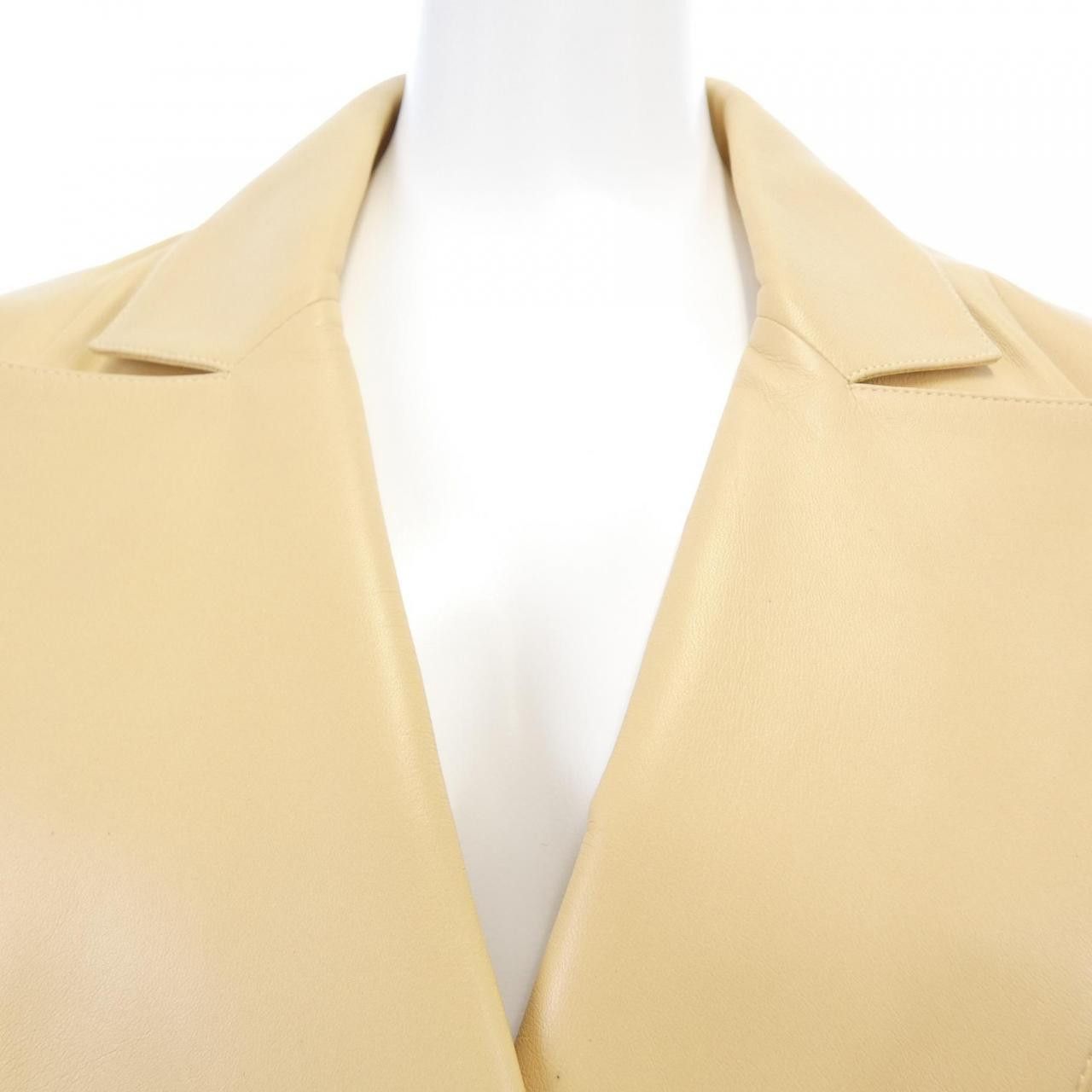 Chanel Chanel Chanel Leather Coat Leather Outerwear P27786V30011 DUTY FREE for USA Size ONE SIZE - 5 Thumbnail