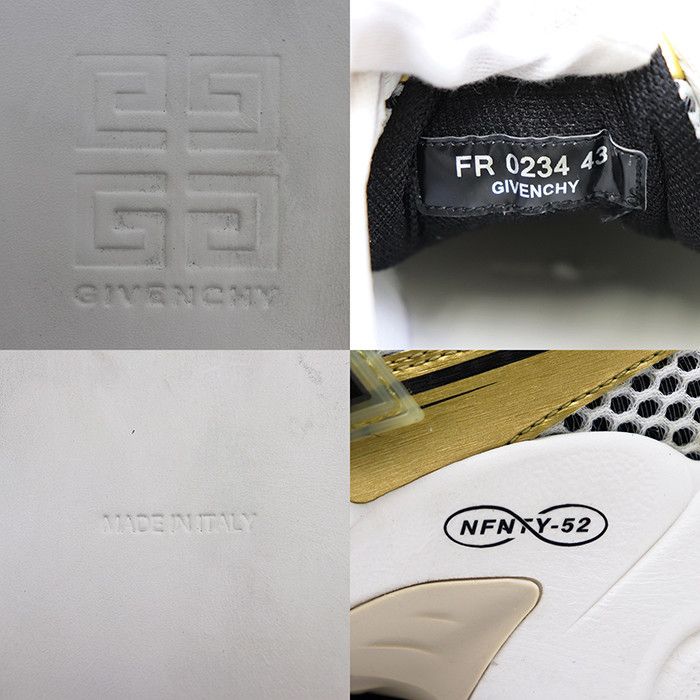Givenchy Givenchy Givenchy NFNTY52 Mesh Sneakers Textile Shoes NFNTY-52 DUTY FREE for USA Size ONE SIZE - 10 Thumbnail