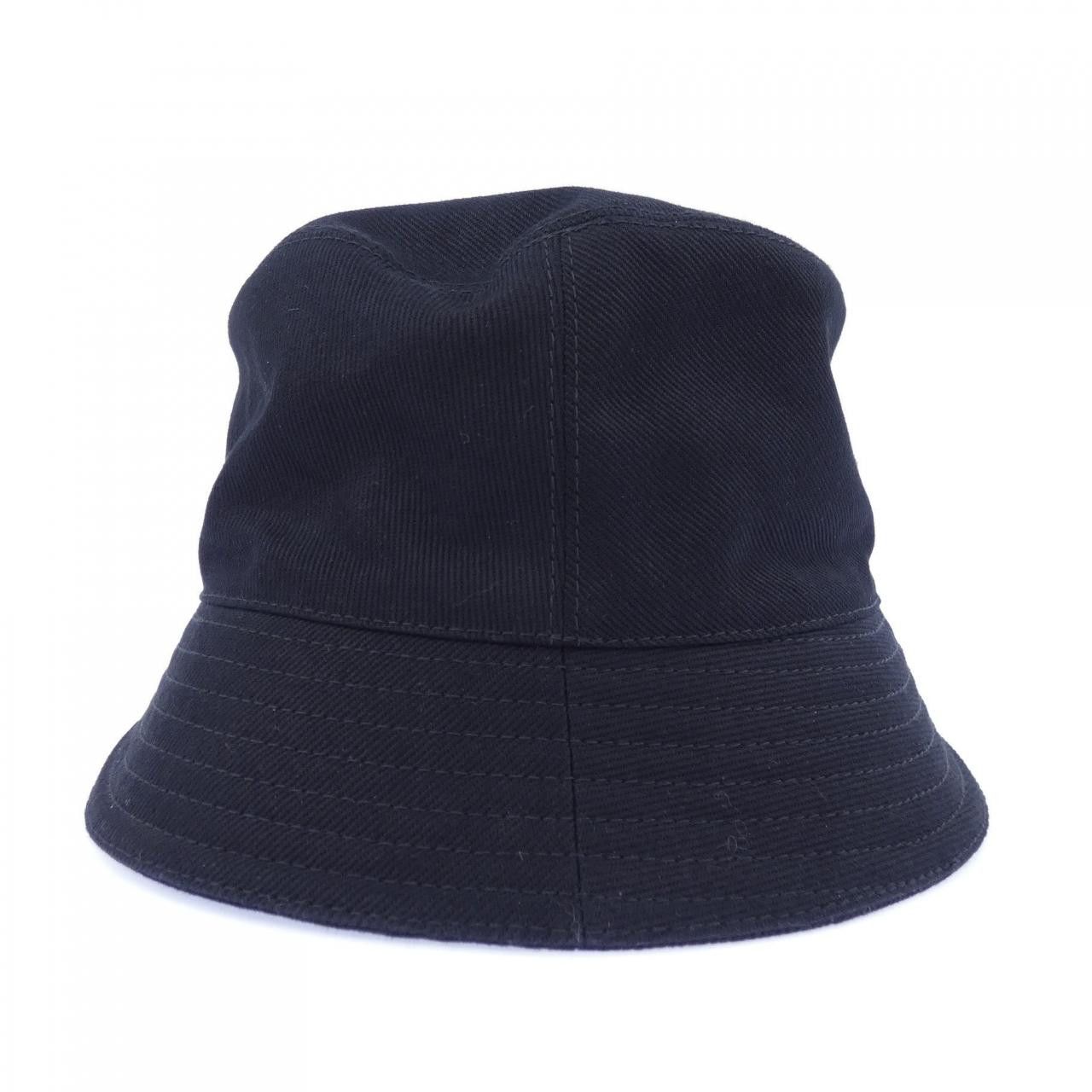 Prada Prada Prada Triangle Logo Cotton Hat Textile Hats 2HC137 2DXI DUTY FREE for USA Size ONE SIZE - 4 Thumbnail