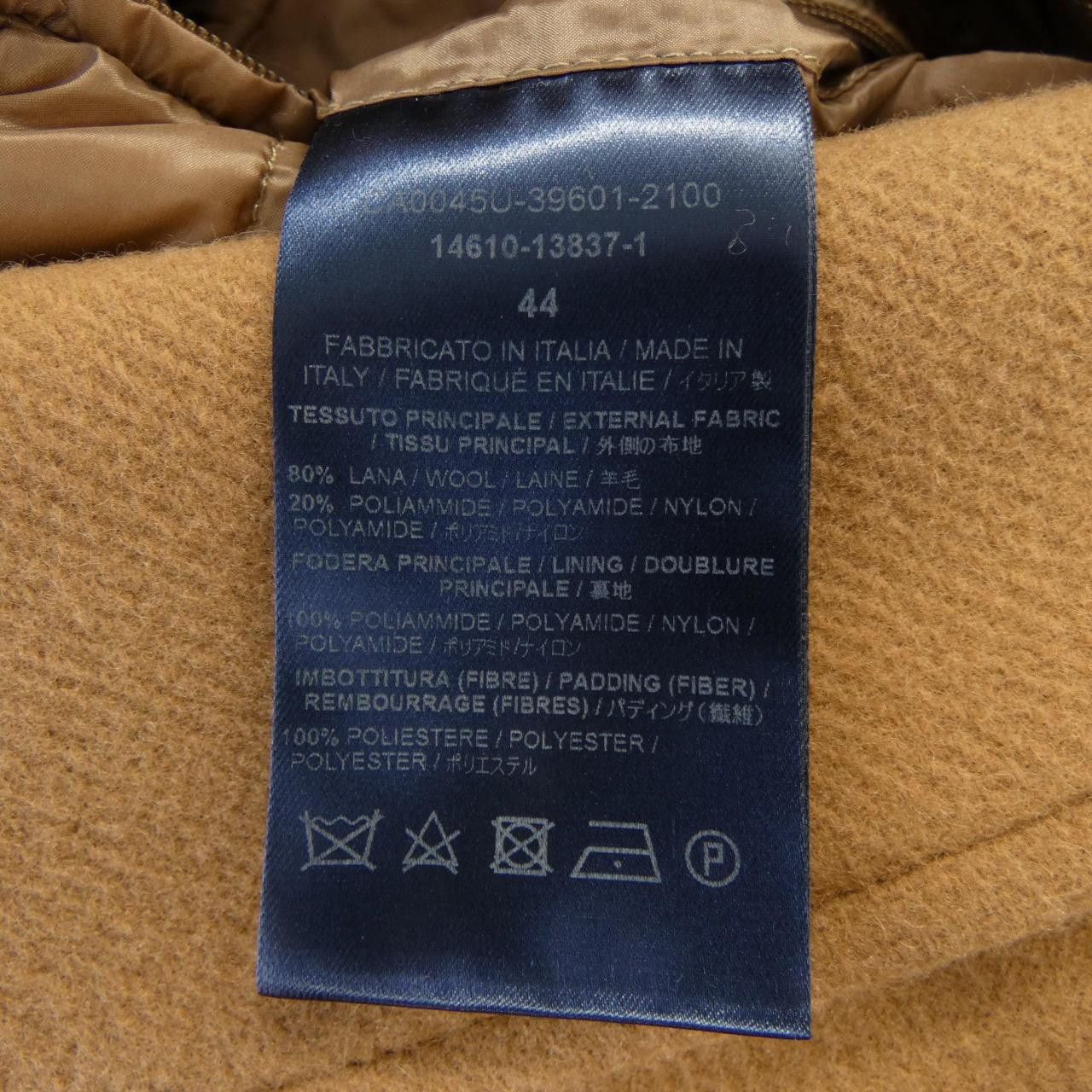 Other Other Herno Soft Melton Padded Wool Coat Textile Outerwear CA0045U DUTY FREE for USA Size ONE SIZE - 3 Thumbnail