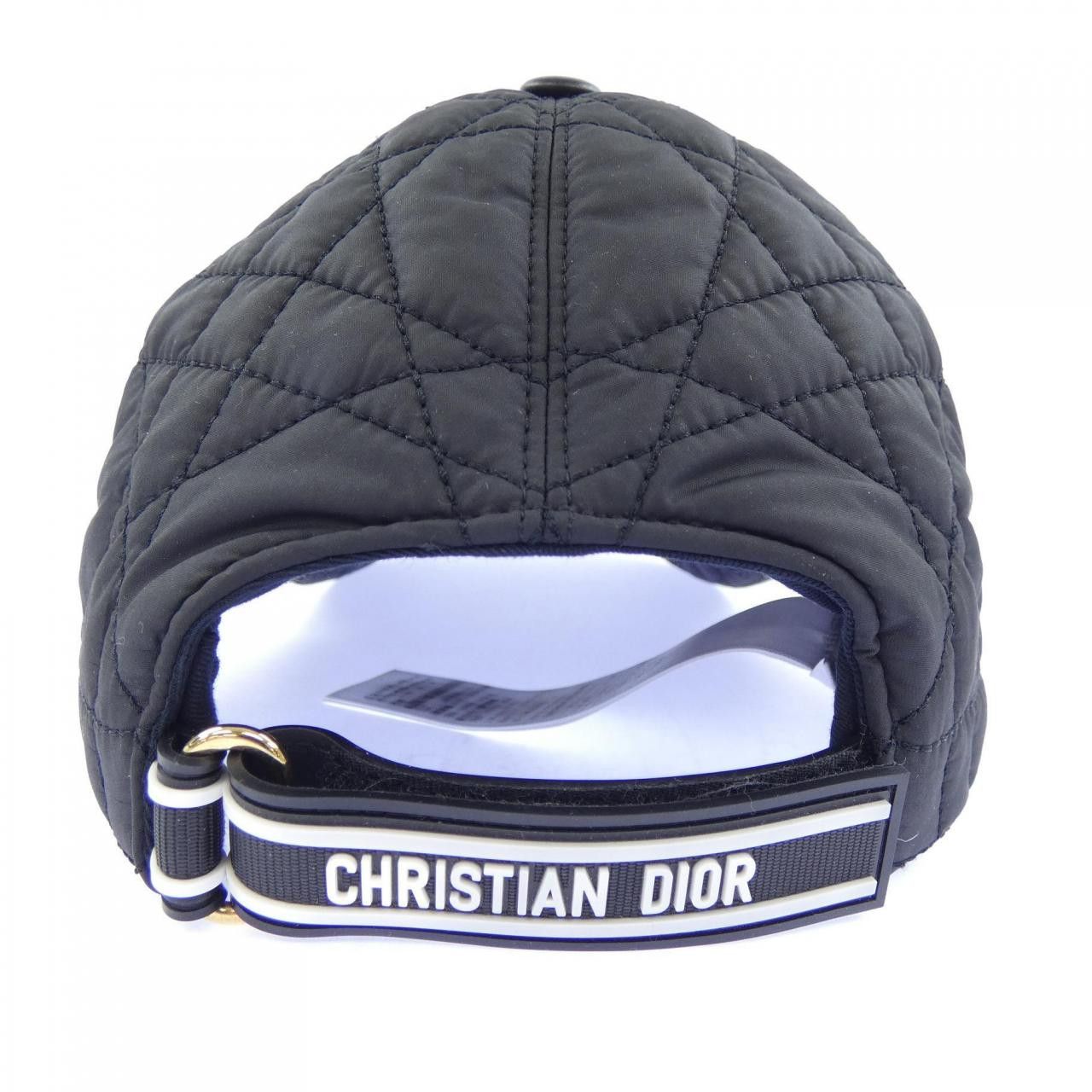 Dior Dior Christian Dior D-PLAYER Quilted Leather Cap Textile Hats 25PCA922A153 DUTY FREE for USA Size ONE SIZE - 4 Thumbnail