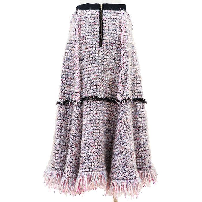 Other Other BLAMINK Fancy Tweed Long Skirt Textile Skirts DUTY FREE for USA Size ONE SIZE - 6 Thumbnail
