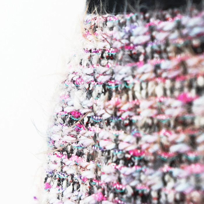 Other Other BLAMINK Fancy Tweed Long Skirt Textile Skirts DUTY FREE for USA Size ONE SIZE - 4 Thumbnail