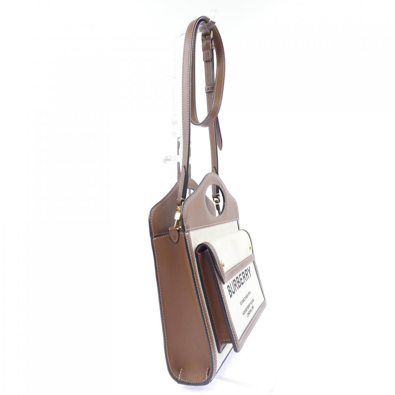 Burberry Burberry Burberry Pocket Bag Handbag Textile Crossbody Bag 80393611 DUTY FREE for USA Size ONE SIZE - 2 Thumbnail