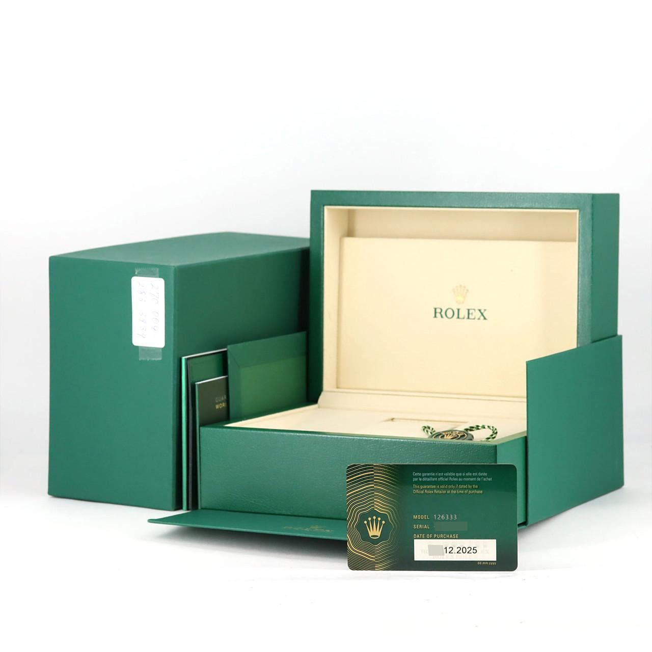 Rolex Rolex Rolex Datejust Stainless Steel Yellow Gold Automatic Metal Automatic 126333 DUTY FREE for USA Size ONE SIZE - 8 Thumbnail