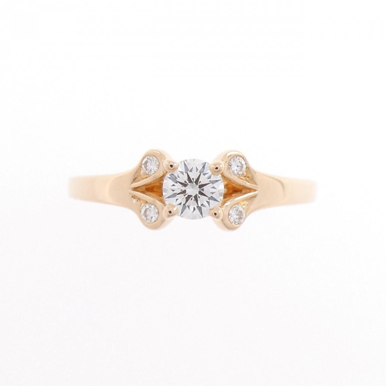 Cartier Cartier Cartier Ballerine 750 Pink Gold Diamond Ring Size 9 Precious Metal Ring DUTY FREE for USA Size ONE SIZE - 2 Thumbnail