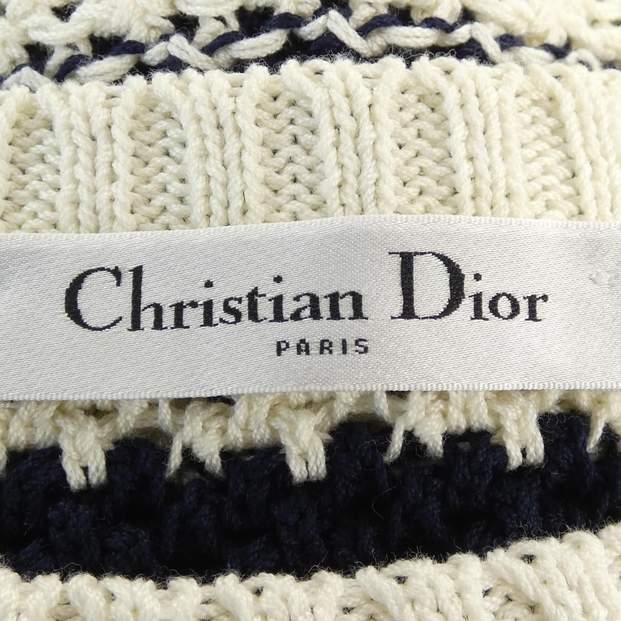Dior Dior Christian Dior Knit Top Textile Tops 424S72AM759 DUTY FREE for USA Size ONE SIZE - 4 Thumbnail