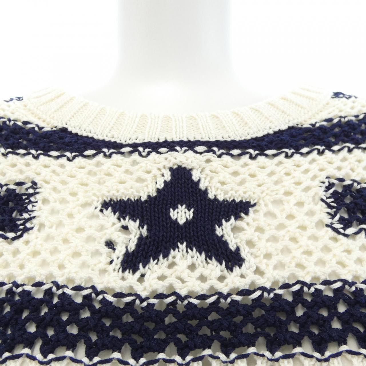 Dior Dior Christian Dior Knit Top Textile Tops 424S72AM759 DUTY FREE for USA Size ONE SIZE - 5 Thumbnail