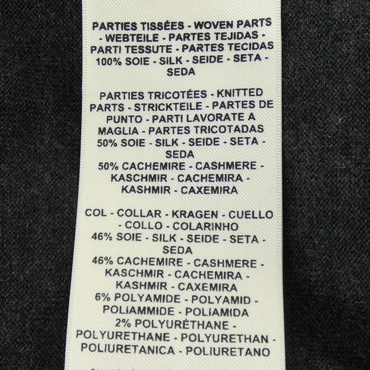 Hermes Hermes Hermes CLIC CLAC A POIS Twillaine Silk Cashmere Dress36 Textile Dresses DUTY FREE for USA Size ONE SIZE - 3 Thumbnail