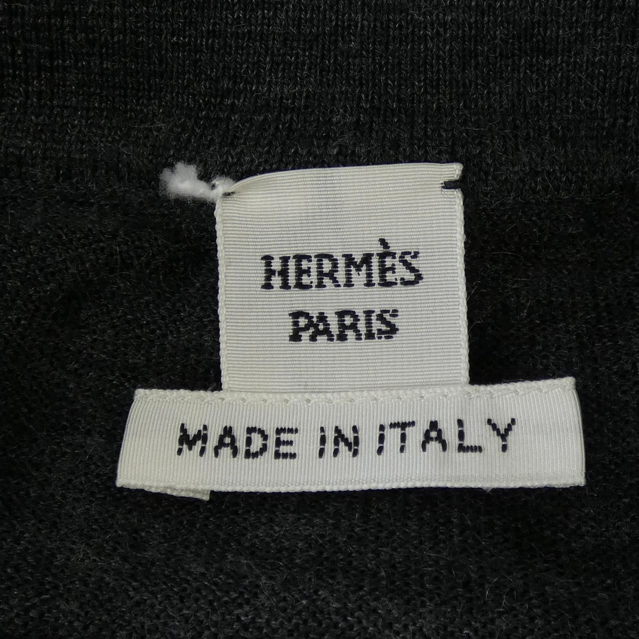 Hermes Hermes Hermes CLIC CLAC A POIS Twillaine Silk Cashmere Dress36 Textile Dresses DUTY FREE for USA Size ONE SIZE - 5 Thumbnail
