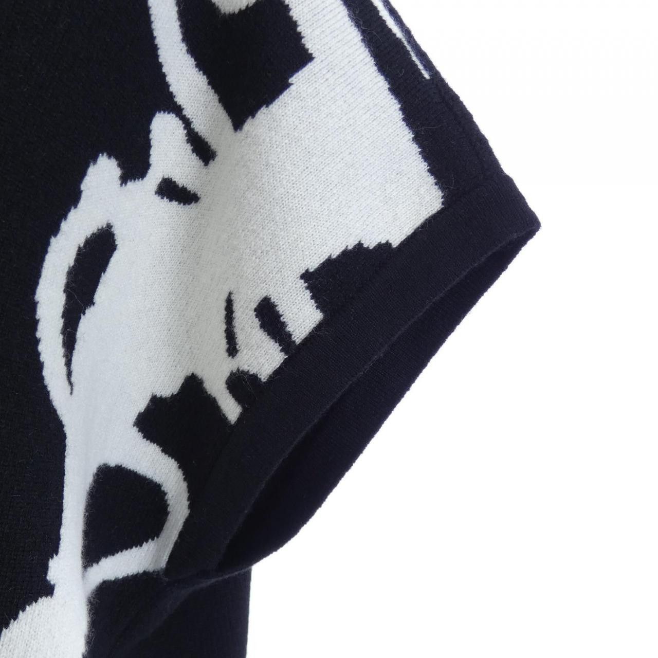 Hermes Hermes Hermes CLIQUETIS Cashmere Vest Textile Tops DUTY FREE for USA Size ONE SIZE - 6 Thumbnail