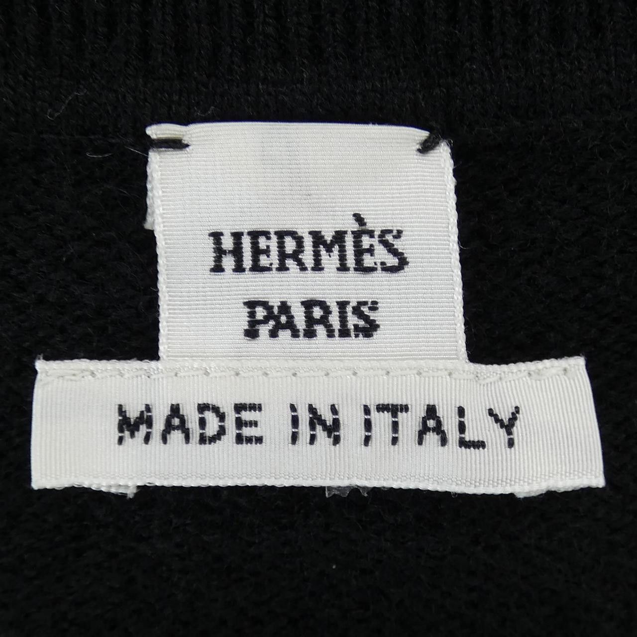 Hermes Hermes Hermes CLIQUETIS Cashmere Vest Textile Tops DUTY FREE for USA Size ONE SIZE - 4 Thumbnail