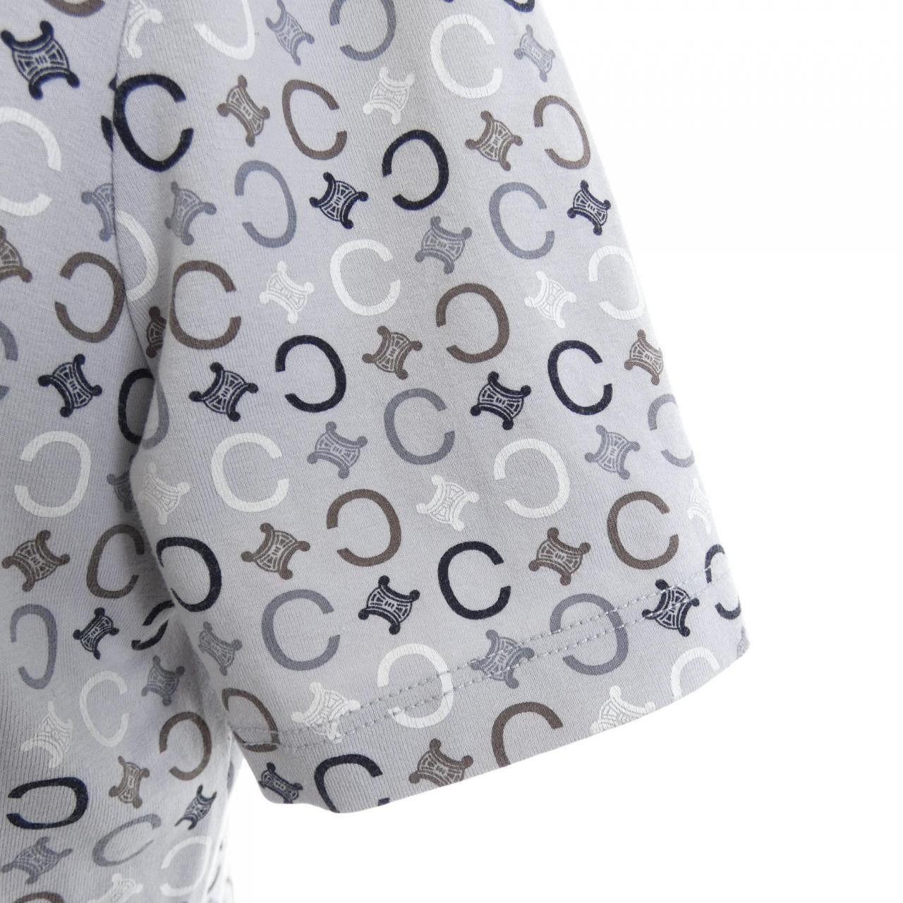 Celine Celine CELINE T Shirt Textile T-Shirts 20358/0156 DUTY FREE for USA Size ONE SIZE - 5 Thumbnail