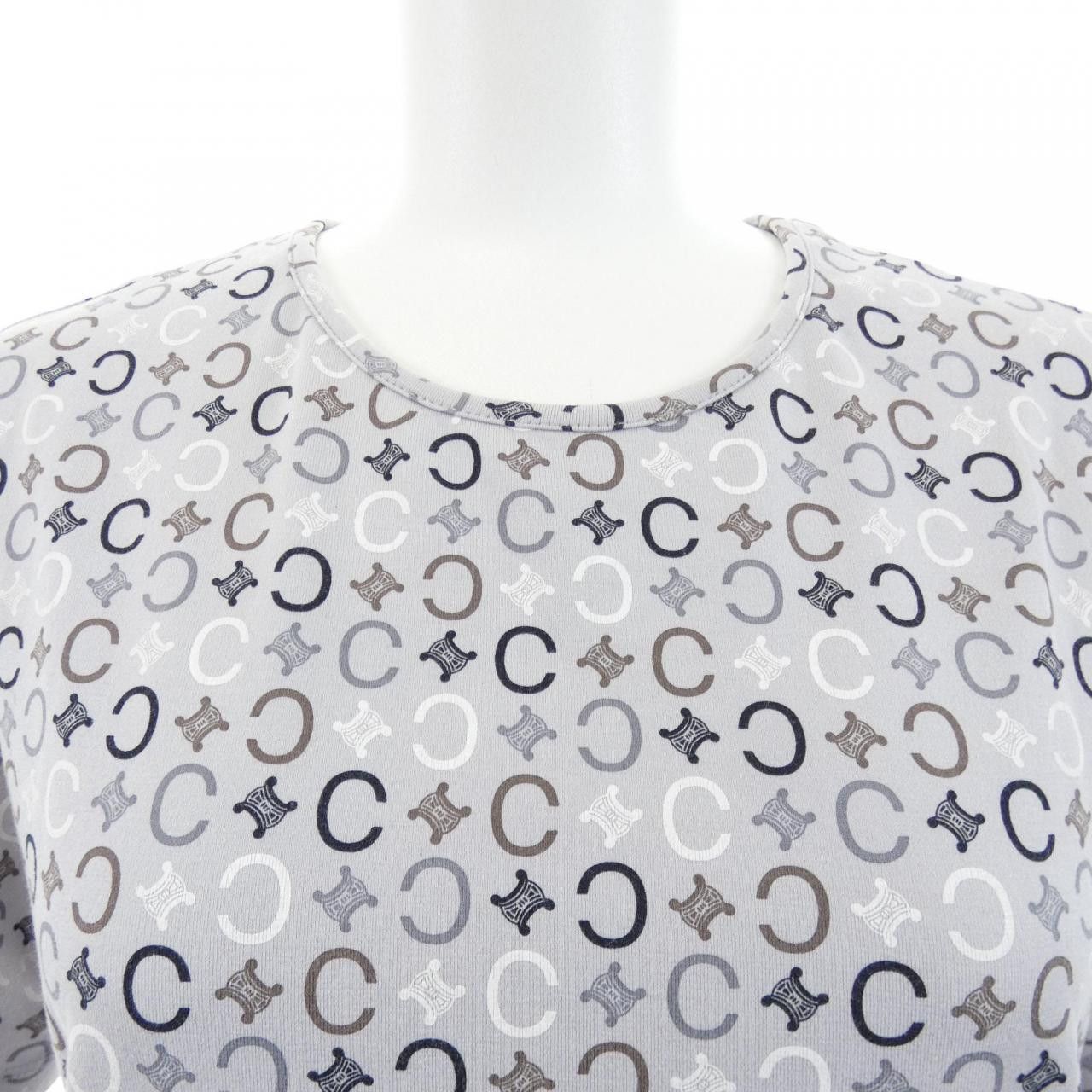 Celine Celine CELINE T Shirt Textile T-Shirts 20358/0156 DUTY FREE for USA Size ONE SIZE - 4 Thumbnail