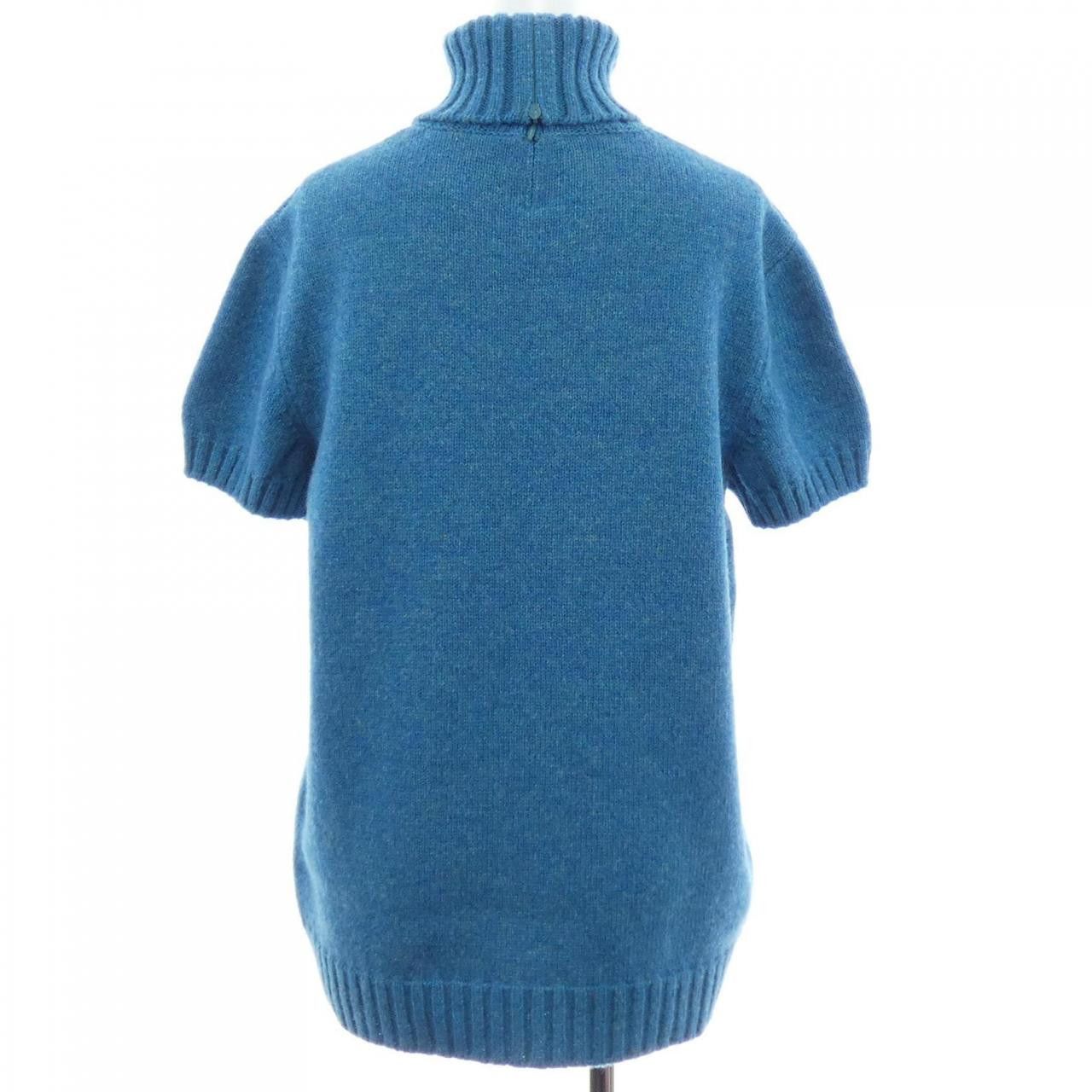 Chanel Chanel Chanel Cashmere Blend Knit Textile Tops P31739K00635 07A DUTY FREE for USA Size ONE SIZE - 2 Thumbnail