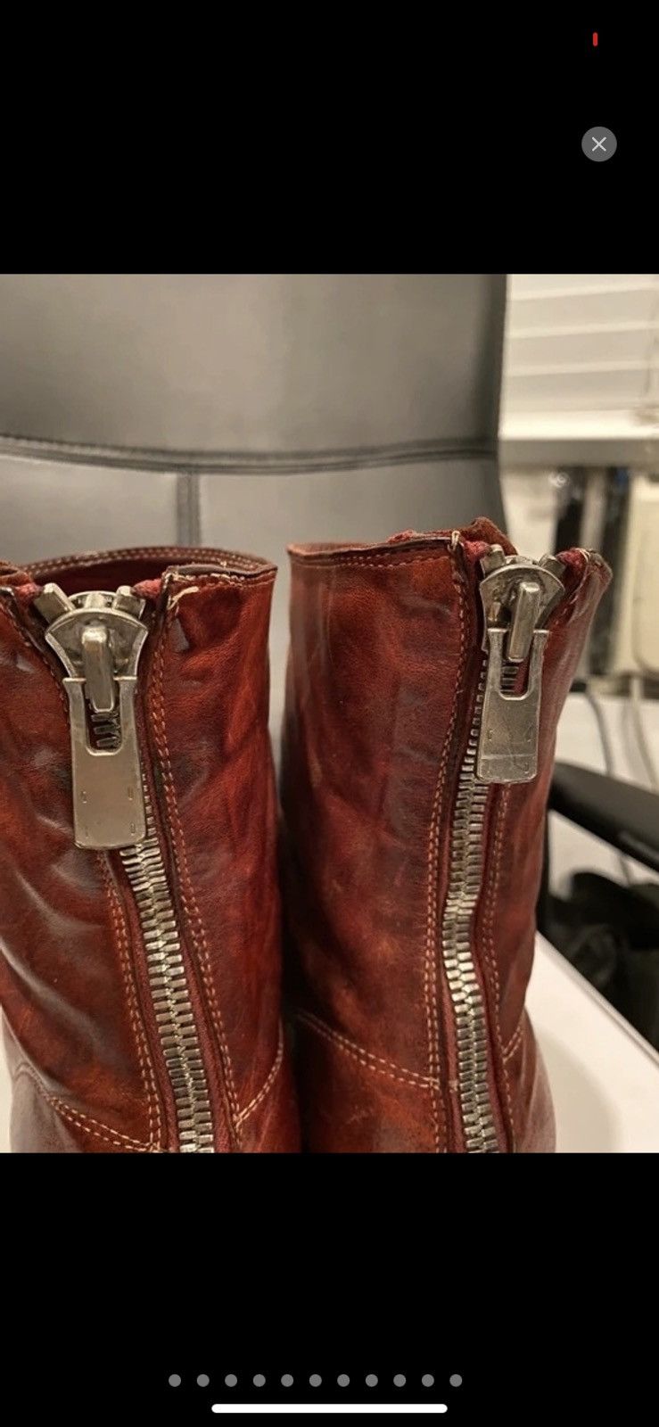 Guidi Guidi backzips oxblood. For specified buyer Size US 11 / EU 44 - 12 Thumbnail