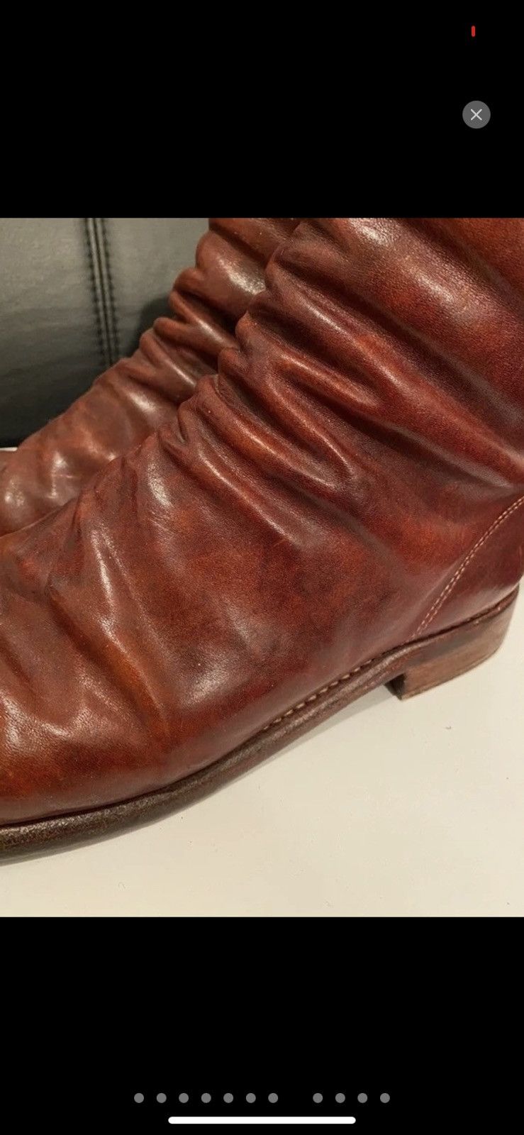 Guidi Guidi backzips oxblood. For specified buyer Size US 11 / EU 44 - 8 Thumbnail