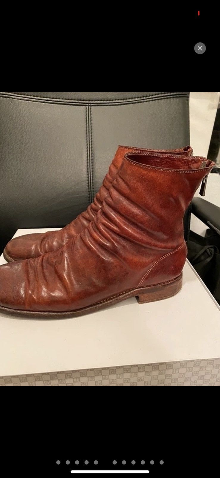 Guidi Guidi backzips oxblood. For specified buyer Size US 11 / EU 44 - 6 Thumbnail