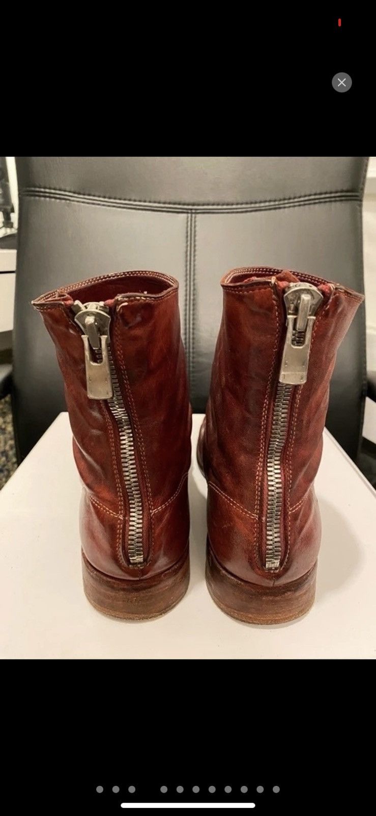 Guidi Guidi backzips oxblood. For specified buyer Size US 11 / EU 44 - 4 Thumbnail